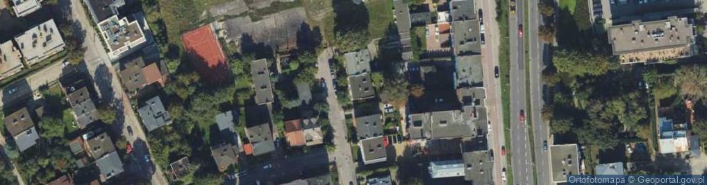 Zdjęcie satelitarne Olchowa ul.