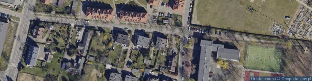 Zdjęcie satelitarne Olimpijska ul.