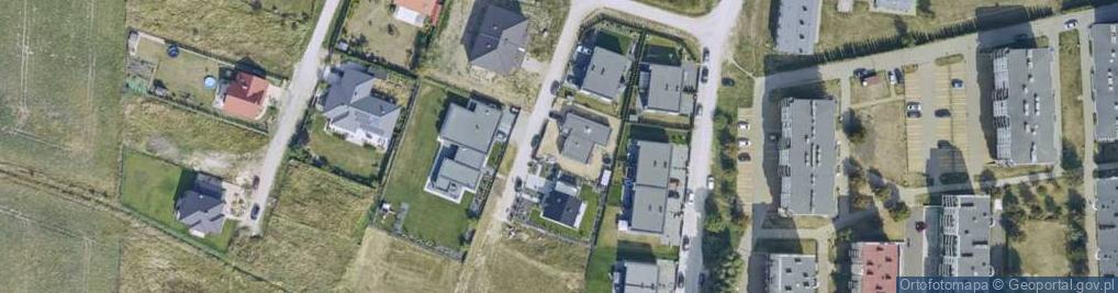 Zdjęcie satelitarne Oliwkowa ul.
