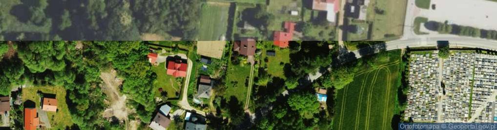 Zdjęcie satelitarne Olszyny ul.