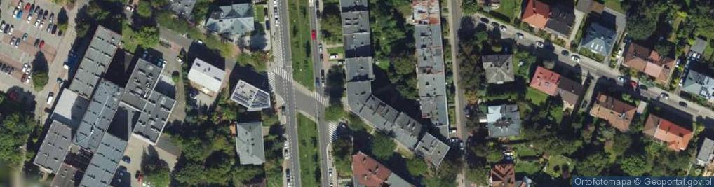 Zdjęcie satelitarne Olszańska ul.