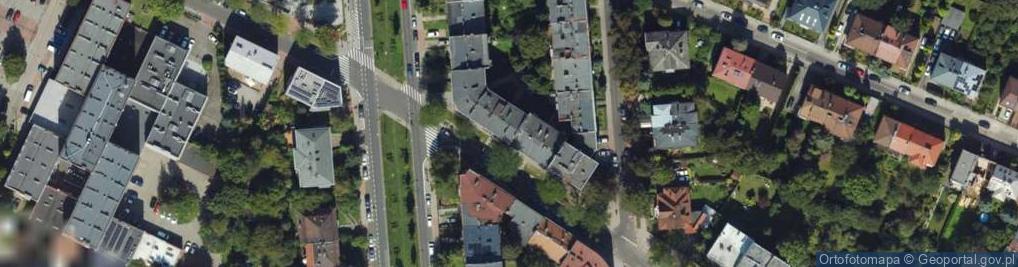 Zdjęcie satelitarne Olszańska ul.