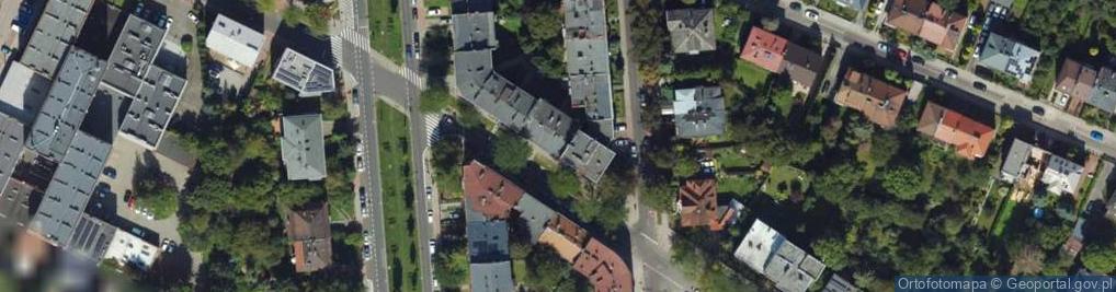 Zdjęcie satelitarne Olszańska ul.