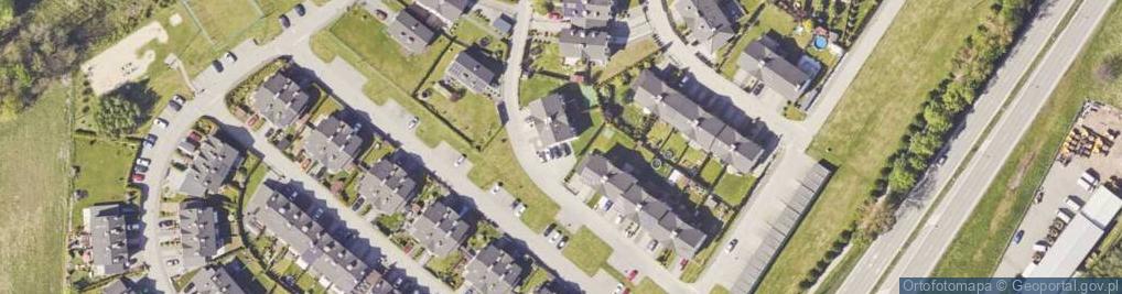 Zdjęcie satelitarne Olchowa ul.