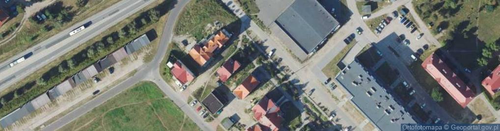 Zdjęcie satelitarne Olimpijczyków ul.