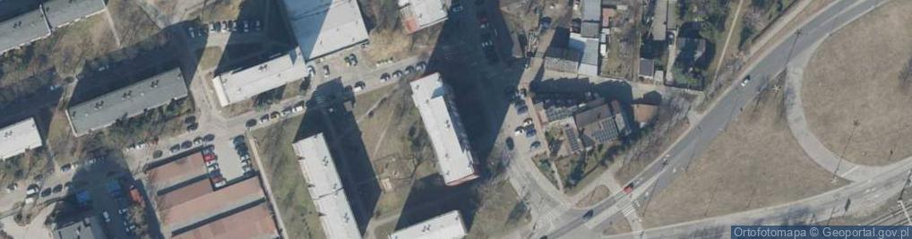Zdjęcie satelitarne Olimpijska ul.