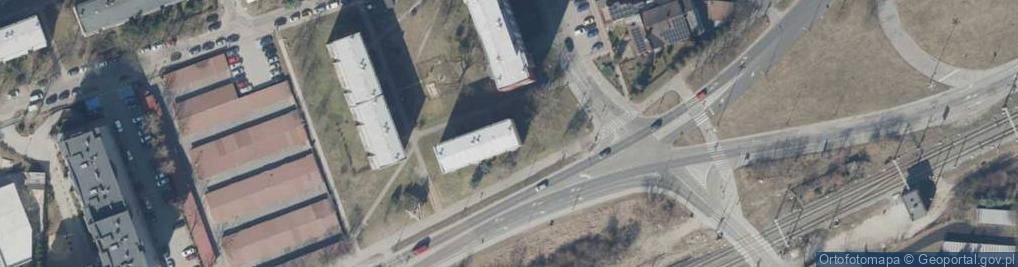 Zdjęcie satelitarne Olimpijska ul.
