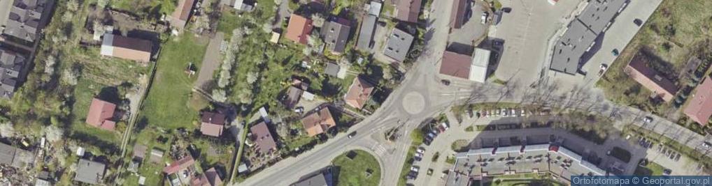 Zdjęcie satelitarne Oławska ul.