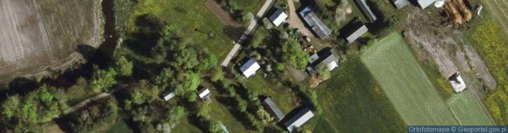 Zdjęcie satelitarne Ołdaki-Magna Brok ul.