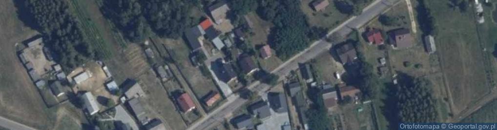 Zdjęcie satelitarne Olszyc Włościański ul.