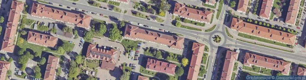 Zdjęcie satelitarne Olszewskiego Karola ul.