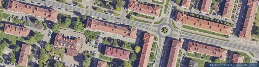 Zdjęcie satelitarne Olszewskiego Karola ul.