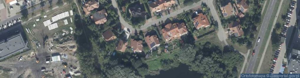 Zdjęcie satelitarne Olimpijczyków ul.