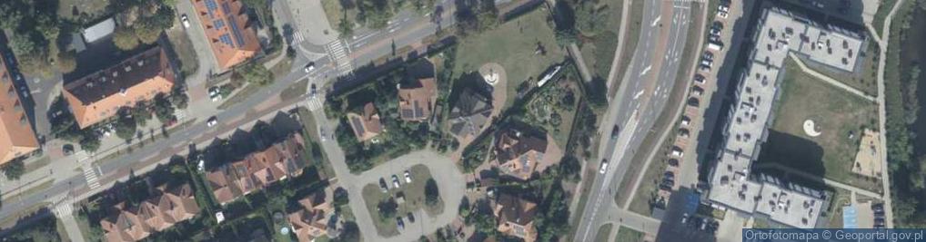 Zdjęcie satelitarne Olimpijczyków ul.