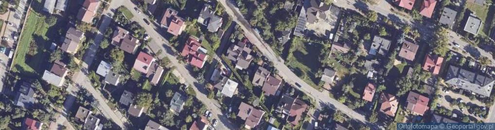 Zdjęcie satelitarne Ołtarzewska ul.