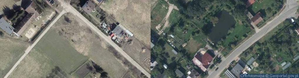 Zdjęcie satelitarne Oliwkowa ul.