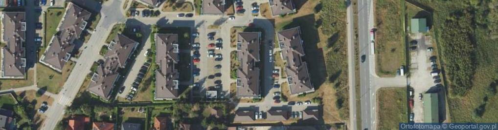 Zdjęcie satelitarne Olimpijska ul.