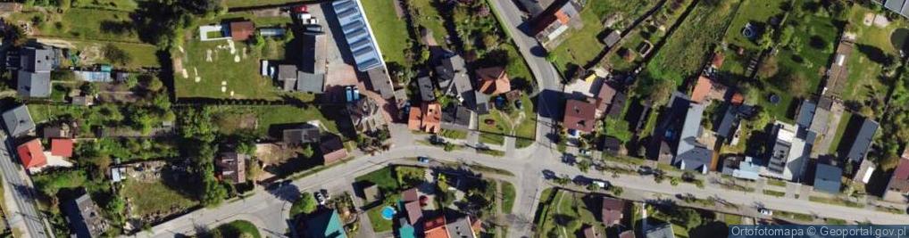 Zdjęcie satelitarne Olendry Duże ul.