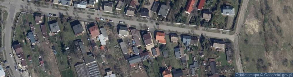 Zdjęcie satelitarne Olendry Duże ul.