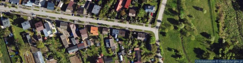 Zdjęcie satelitarne Olendry Duże ul.