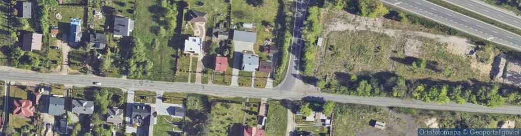 Zdjęcie satelitarne Olkuska ul.