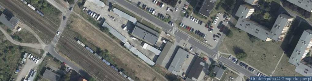Zdjęcie satelitarne Olimpijska ul.