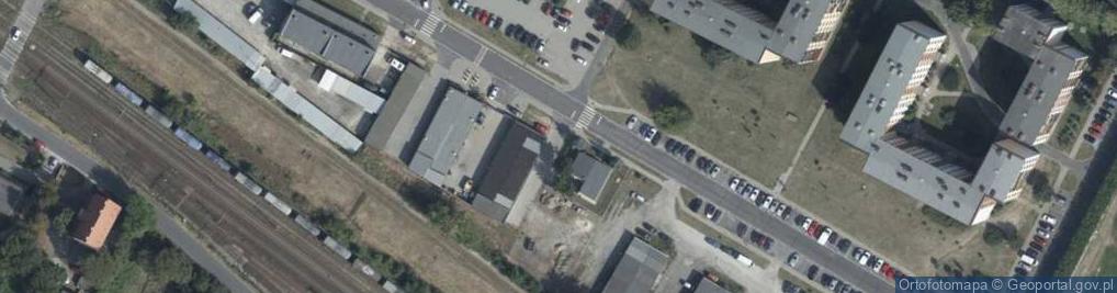 Zdjęcie satelitarne Olimpijska ul.