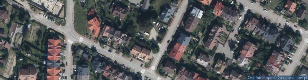 Zdjęcie satelitarne Olimpijczyków ul.