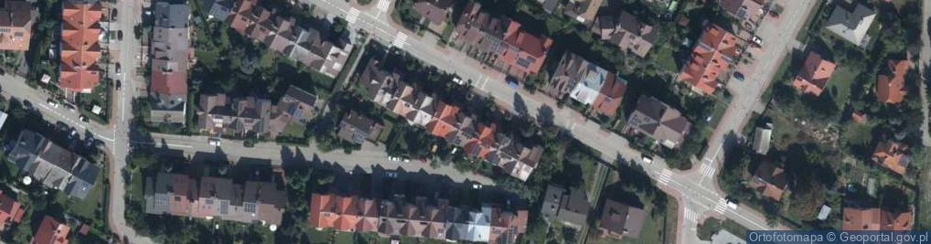 Zdjęcie satelitarne Olimpijczyków ul.