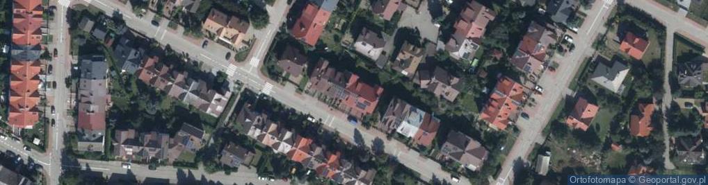 Zdjęcie satelitarne Olimpijczyków ul.