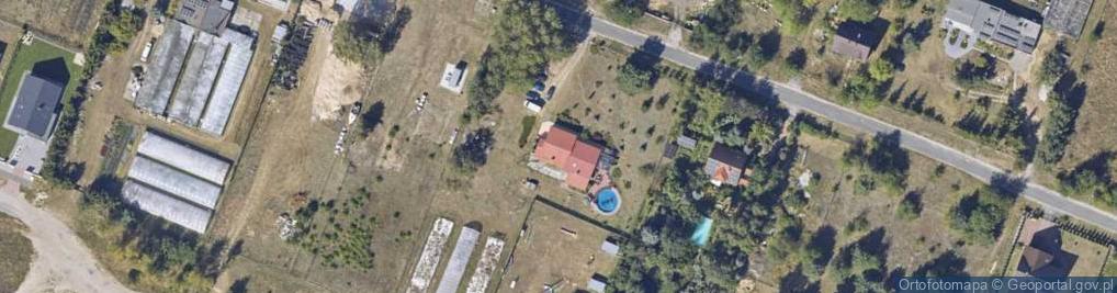 Zdjęcie satelitarne Olęderska ul.