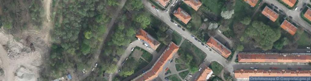 Zdjęcie satelitarne Olimpijska ul.