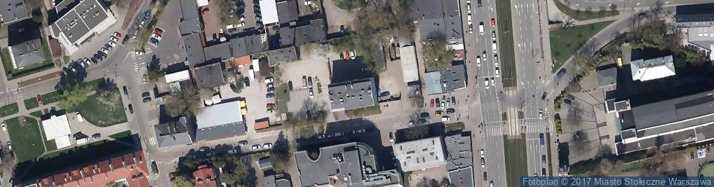 Zdjęcie satelitarne Olkuska ul.