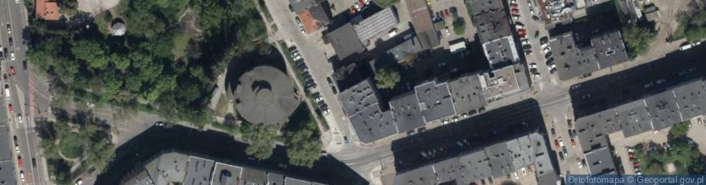 Zdjęcie satelitarne Ołbińska ul.