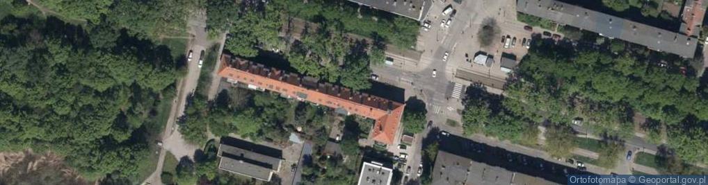 Zdjęcie satelitarne Olszewskiego Karola ul.