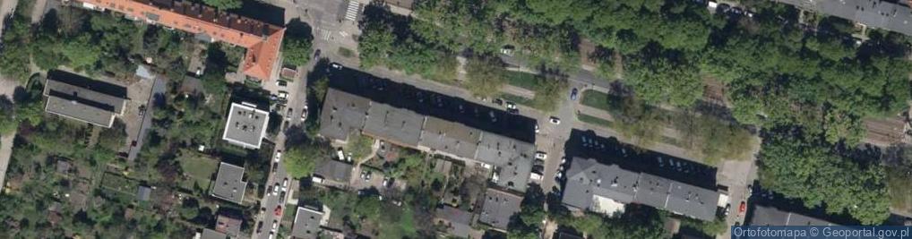Zdjęcie satelitarne Olszewskiego Karola ul.