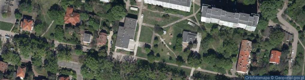 Zdjęcie satelitarne Olszewskiego Karola ul.