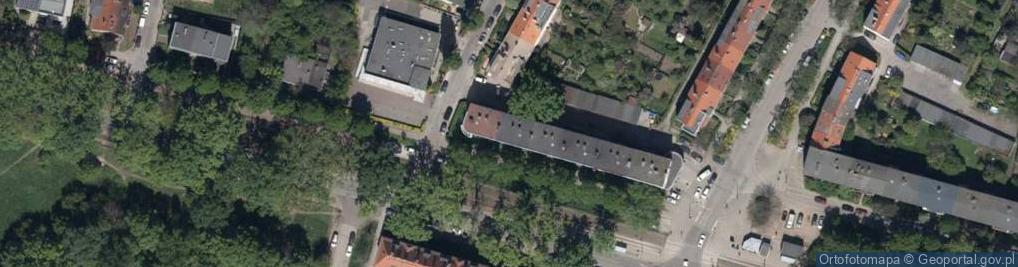 Zdjęcie satelitarne Olszewskiego Karola ul.