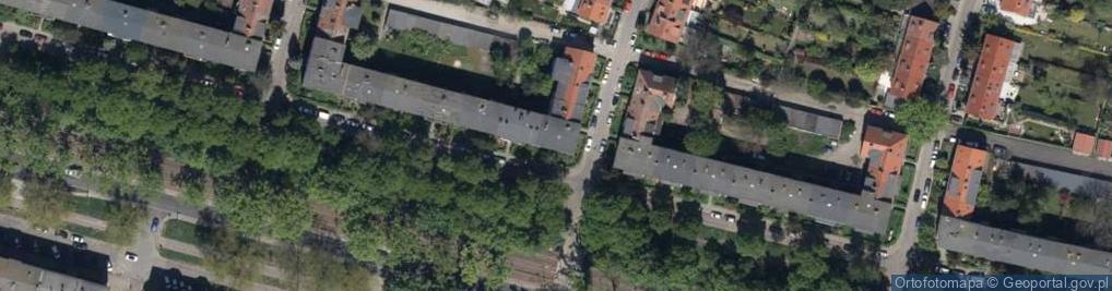 Zdjęcie satelitarne Olszewskiego Karola ul.