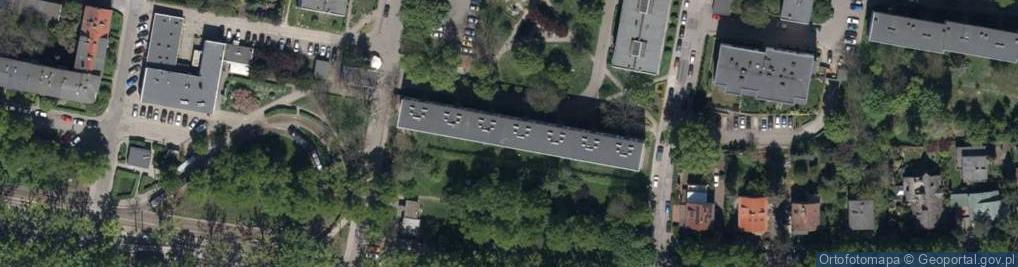 Zdjęcie satelitarne Olszewskiego Karola ul.