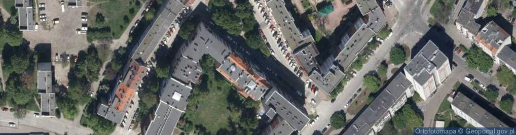Zdjęcie satelitarne Ołowiana ul.