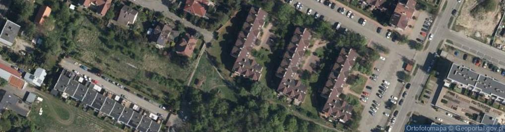 Zdjęcie satelitarne Oliwkowa ul.