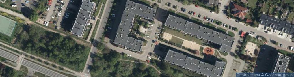 Zdjęcie satelitarne Olbrachtowska ul.
