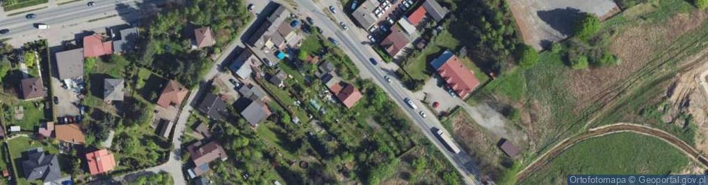 Zdjęcie satelitarne Olkuska ul.