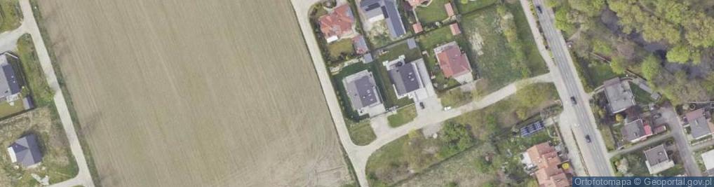Zdjęcie satelitarne oo. Werbistów ul.