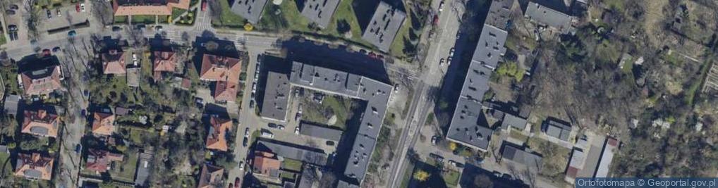Zdjęcie satelitarne Opawska ul.