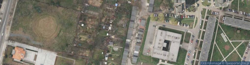 Zdjęcie satelitarne Opanowskiego, gen. ul.
