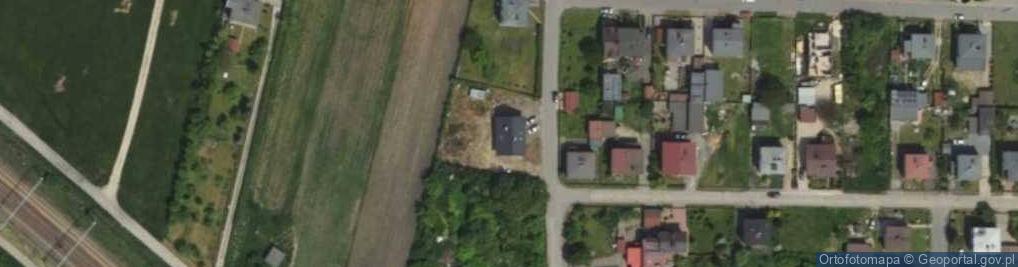 Zdjęcie satelitarne Opiełki ul.