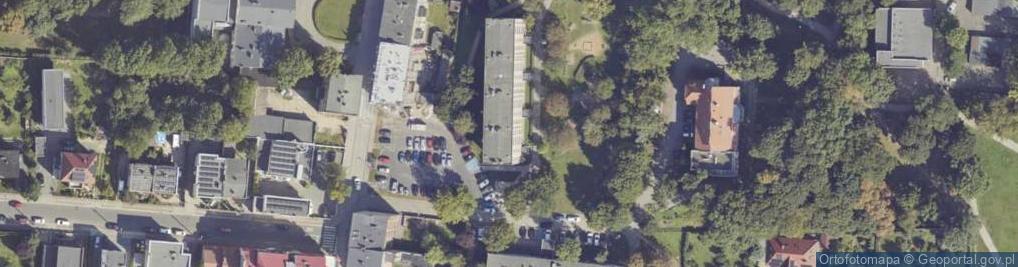 Zdjęcie satelitarne Opalińskich ul.