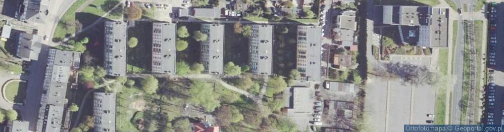 Zdjęcie satelitarne Opalińskich ul.